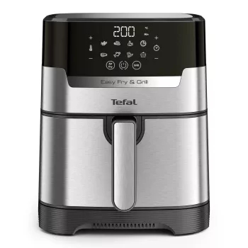 Tefal Easy Fry & Grill EY505D Üksik 4,2 L Eraldiseisev 1550 W Kuumaõhufritüür Roostevaba teras