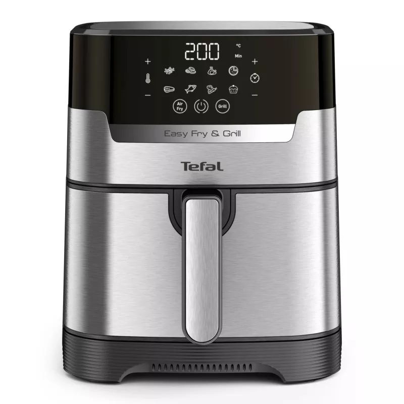Tefal Easy Fry & Grill EY505D Üksik 4,2 L Eraldiseisev 1550 W Kuumaõhufritüür Roostevaba teras