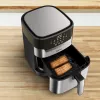 Tefal Easy Fry & Grill EY505D Üksik 4,2 L Eraldiseisev 1550 W Kuumaõhufritüür Roostevaba teras