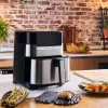 Tefal Easy Fry & Grill EY505D Üksik 4,2 L Eraldiseisev 1550 W Kuumaõhufritüür Roostevaba teras