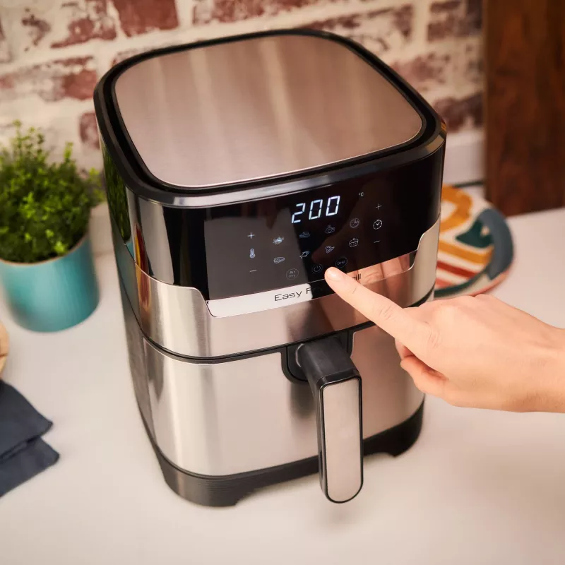 Tefal Easy Fry & Grill EY505D Üksik 4,2 L Eraldiseisev 1550 W Kuumaõhufritüür Roostevaba teras