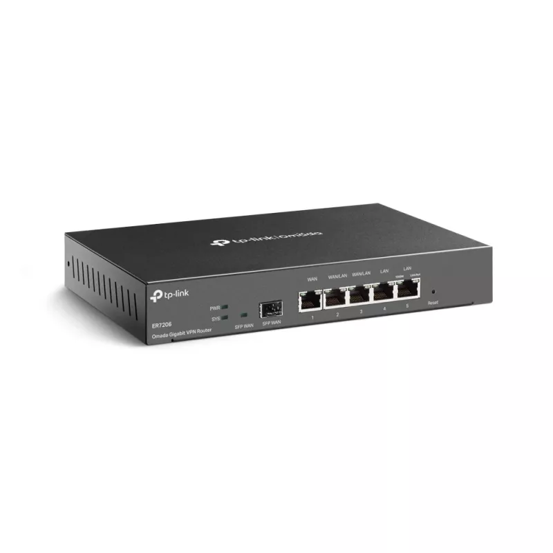 TP-Link SafeStream Gigabit Multi-WAN VPN-ruuter, Ethernet WAN, Gigabit Ethernet, must
