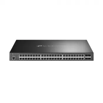 TP-Link Omada 48-port Gigabit ja 4-port 10GE SFP+ L2+ halduslüliti 48-pordilise PoE+-ga