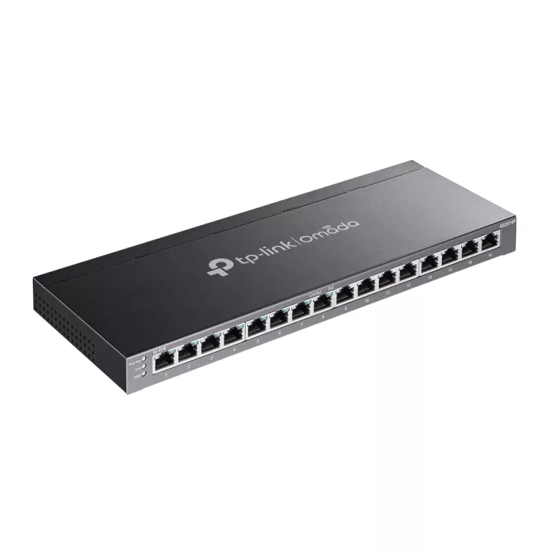 TP-Link Omada 16-port Gigabit nutilüliti 8 PoE+ pordiga, hallatav, L2/L2+, Gigabit Ethernet (10/100/1000), Power over Ethernet (PoE), riiulipaigaldus