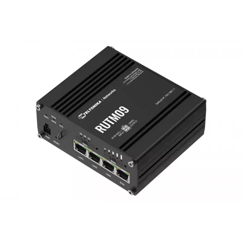 Juhtmega ruuter Teltonika RUTM09 Gigabit Ethernet 4G LTE