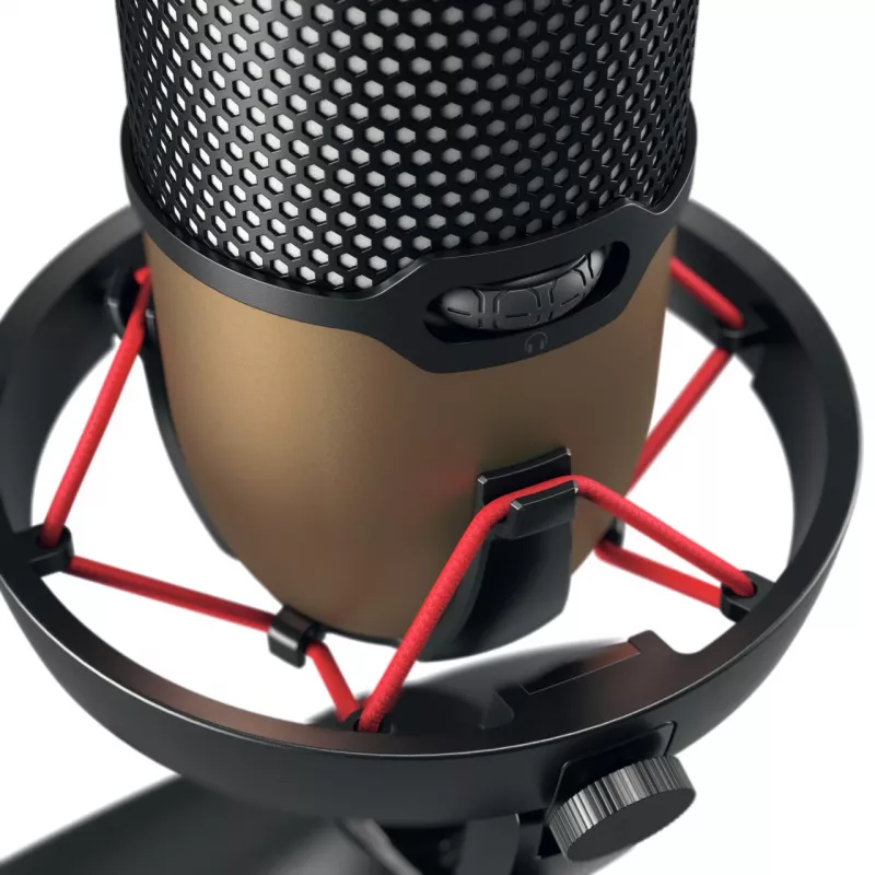 CHERRY UM 9.0 PRO RGB Must, Copper lauamikrofon