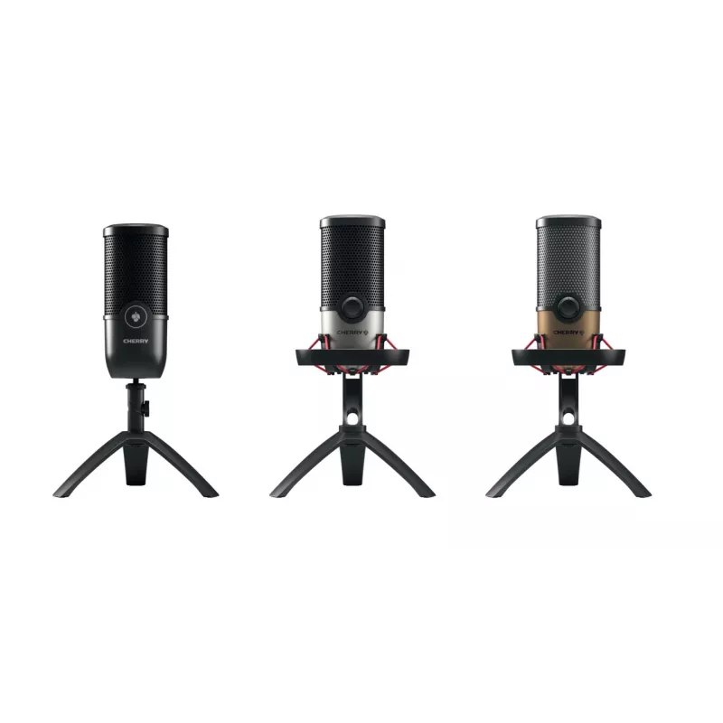 CHERRY UM 9.0 PRO RGB Must, Copper lauamikrofon