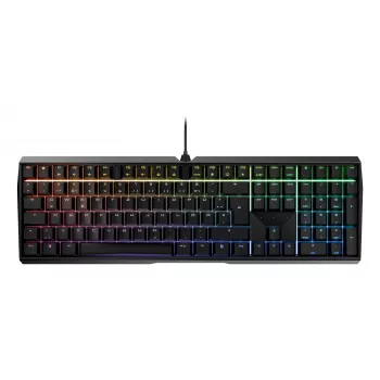 CHERRY MX 3.0S RGB klaviatuur Gaming USB QWERTZ Saksa Must