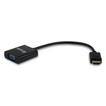Equip HDMI to HD15 VGA Adapter, HDMI Tüüp A (Standard), VGA (D-Sub), Male, Female, Straight, Straight