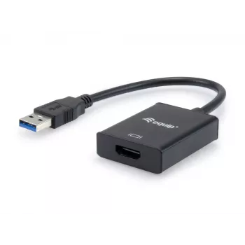 Equip USB 3.0 HDMI-adapter, 3.2 Gen 1 (3.1 Gen 1), USB Type-A, HDMI-väljund, 1920 x 1080 pikslit