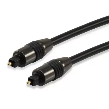 Equip TOSLINK optiline SPDIF digitaalne audiokaabel, 1,8 m, TOSLINK, isane, TOSLINK, isane, 1,8 m, must