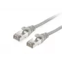 Equip Cat.6 S/FTP Patch-kaabel, 1,0 m, hall, Cat6, S/FTP (S-STP), RJ-45, RJ-45