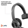 HP Poly Voyager 4310 Microsoft Teams sertifitseeritud USB-A kõrvaklapid + BT700 dongle