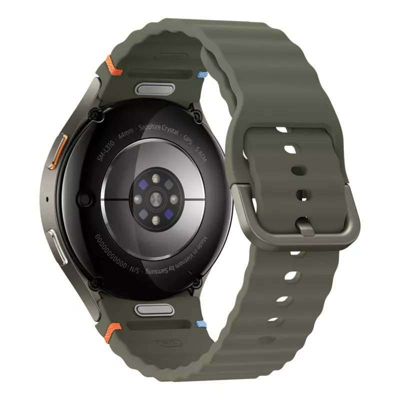 Samsung Galaxy Watch7 3,81 cm (1,5 tolli) AMOLED 44 mm Digitaalne 480 x 480 pikslit Puuteekraan Roheline Wi-Fi GPS (satelliit)
