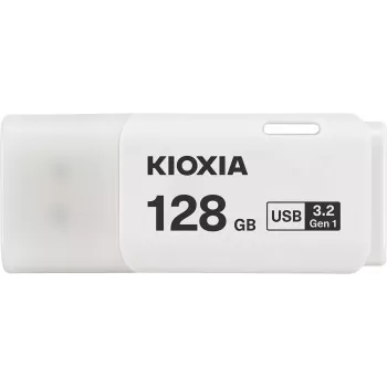 KIOXIA Transmemory U301 - USB-mälupulk 128 GB - USB 3.2 Gen 1 - Valge