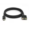Equip DisplayPort isane VGA (HD15) isasele kaablile, 2 m, VGA (D-Sub), DisplayPort, isane, isane, sirge