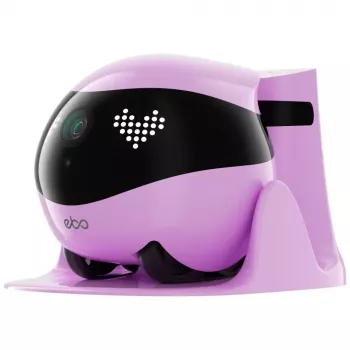 Jälgimisrobot Enabot EBO AIR 2 — mobiilne kodukaamera, roosa