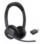 Yealink WH64 Hybrid Dual Teams juhtmevaba kõrvaklappidega peakomplekt kontorisse/kõnekeskusesse, Micro-USB, Bluetooth, must