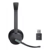 Yealink WH64 Hybrid Dual Teams juhtmevaba kõrvaklappidega peakomplekt kontorisse/kõnekeskusesse, Micro-USB, Bluetooth, must