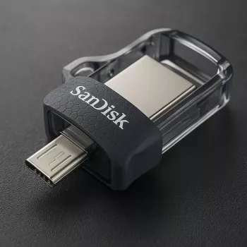 WESTERN DIGITAL SanDisk ULTRA DUAL DRIVE M3.0 - 32 GB USB-mälupulk - micro-USB / USB 3.0