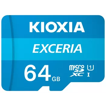 KIOXIA Micro SD mälukaart Exceria - FHD - 64 GB
