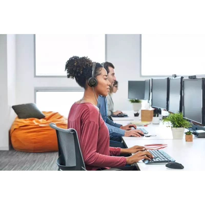 LOGITECH Zone Wired - USB-C / USB-A - Kõrvaklapid - Microsoft Teams Zone - Must