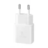 Mobiilseadme laadija Samsung EP-T1510NWEGEU, 15W USB-C, 100–240V AC, siseruumidesse, valge