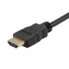 Equip HDMI-DVI-D-ühekanaliga kaabel, 2 m, 2 m, HDMI, DVI-D, Isane, Isane, Kuld