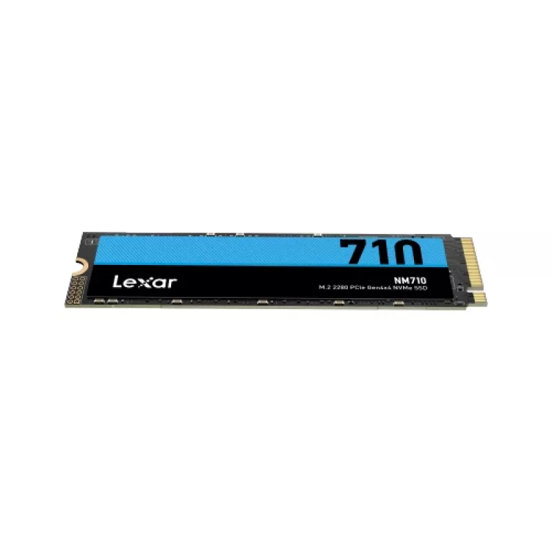 M.2 NVMe SSD Lexar NM710 1 TB PCIe 4.0, 2280, lugemine 5000 MB/s, kirjutamine 4500 MB/s