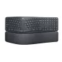 LOGITECH Ergo K860 - Juhtmeta poolitatud klaviatuur Graphite Qwertz Deutsch