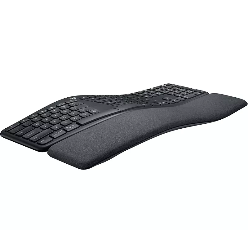 LOGITECH Ergo K860 - Juhtmeta poolitatud klaviatuur Graphite Qwertz Deutsch