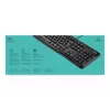 LOGITECH K120 klaviatuur - USB-juhtmega - QWERTY USA/rahvusvaheline