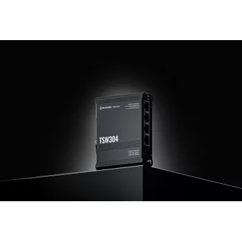 TELTONIKA Tsw304 tööstuslik haldamata 4-pordiline Gigabit Etherneti kommutaator