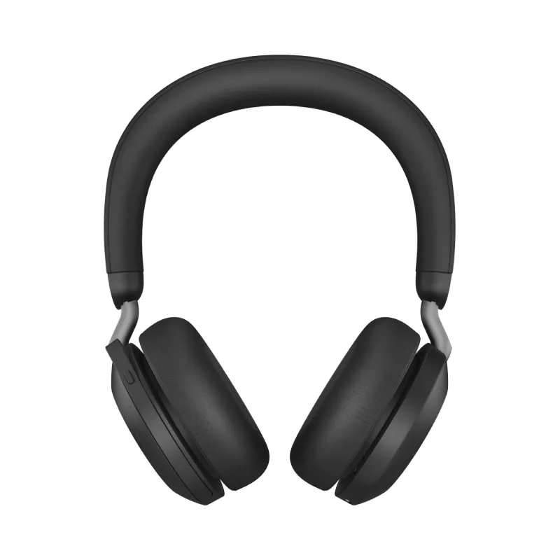 Peakomplekt Jabra Evolve2 75 USB-A UC lauahoidikuga, must