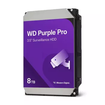 WESTERN DIGITAL kõvaketas - WD lilla Pro WD8002PURP - 8 TB - SATA 6 Gb/s - 3,5 tolli - 7200 p/min