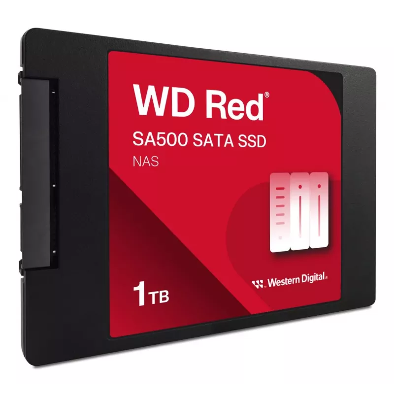 WESTERN DIGITAL SSD - WD Red SA500 - 1TB - SATA 6Gb/s - 2.5in