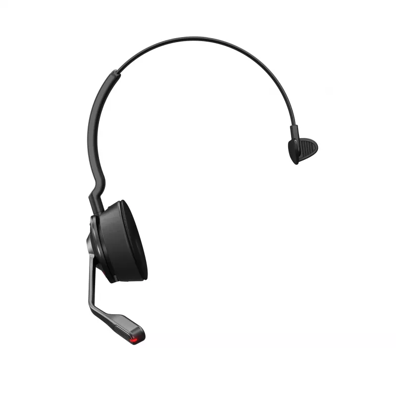 Jabra Engage 55 - USB-A MS Mono, EMEA/APAC, juhtmevaba, kontor/kõnekeskus, 57 g, peakomplekt, must, titaan