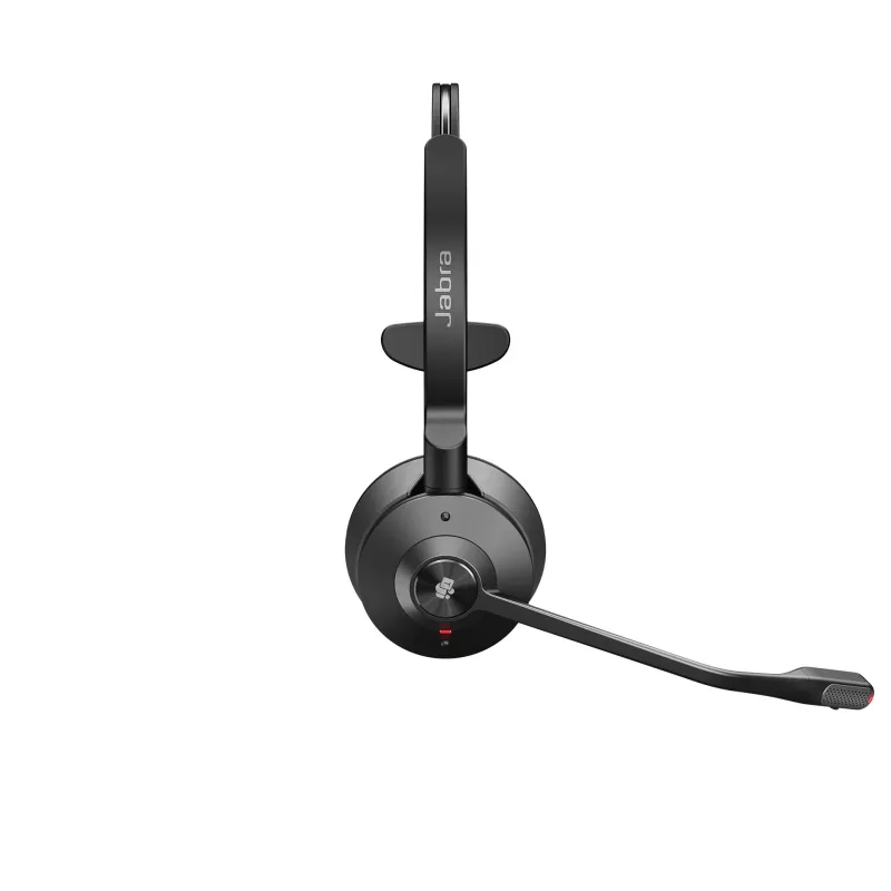 Jabra Engage 55 - USB-A MS Mono, EMEA/APAC, juhtmevaba, kontor/kõnekeskus, 57 g, peakomplekt, must, titaan
