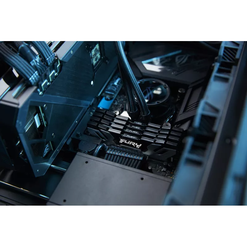 Kingston Technology FURY 96GB 6000MT/s DDR5 CL32 DIMM (2 tk komplekt) Renegade Silver XMP
