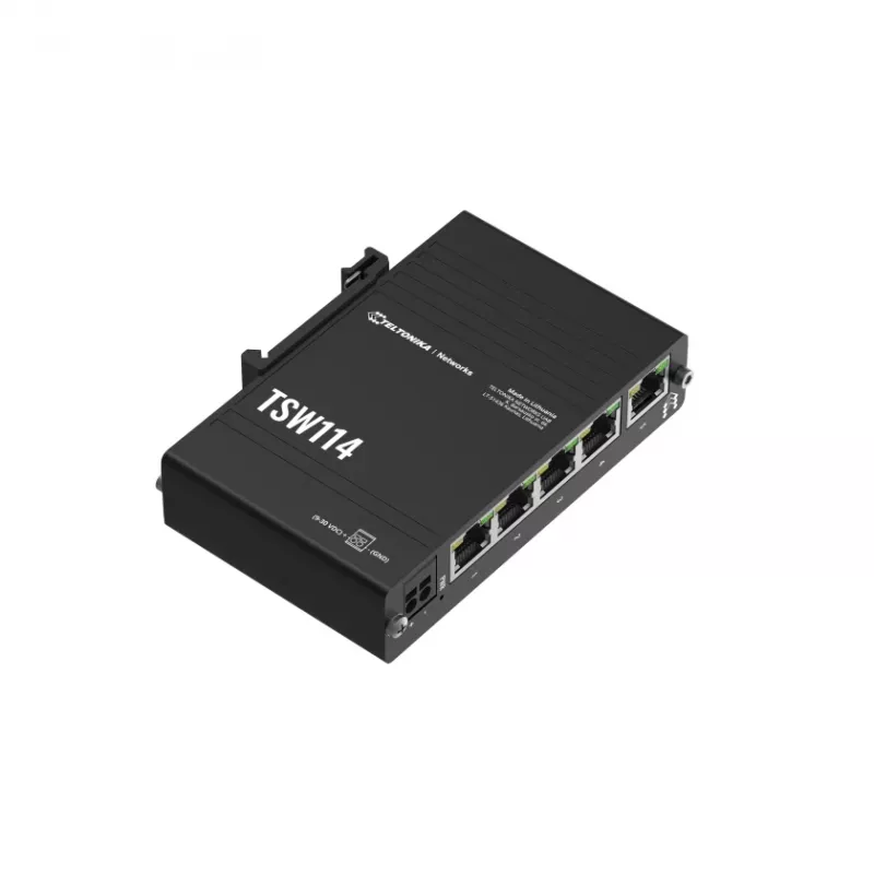 TELTONIKA Tsw114 Unmanaged 5-port Gigabit Ethernet Switch