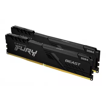 Kingston Technology FURY Beast 32GB 3600MT/s DDR4 CL18 DIMM (komplekt 2 tk) Must