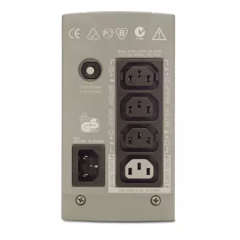 APC Back-UPS CS 325 ilma tarkvarata katkematu toiteallikas (UPS) 0,325 kVA 210 W