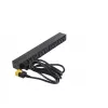 APC NetShelter Basic Rack PDU, 1U, 1PH, 3,7kW 230V 16A või 3,3kW 208V 16A, x12 C13 pistikupesa, C20 toitejuhe