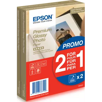 Epson Premium Glossy fotopaber - 10x15cm - 2x 40 lehte