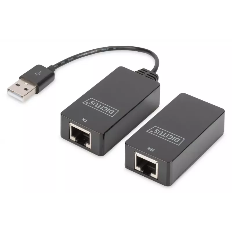 DIGITUS USB 1.1 pikendaja Cat5/5e/6 kaabli kaudu