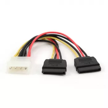 GEMBIRD toitekaabel 15cm 2xSATA/ hulgipakend (cc-sata-psy)