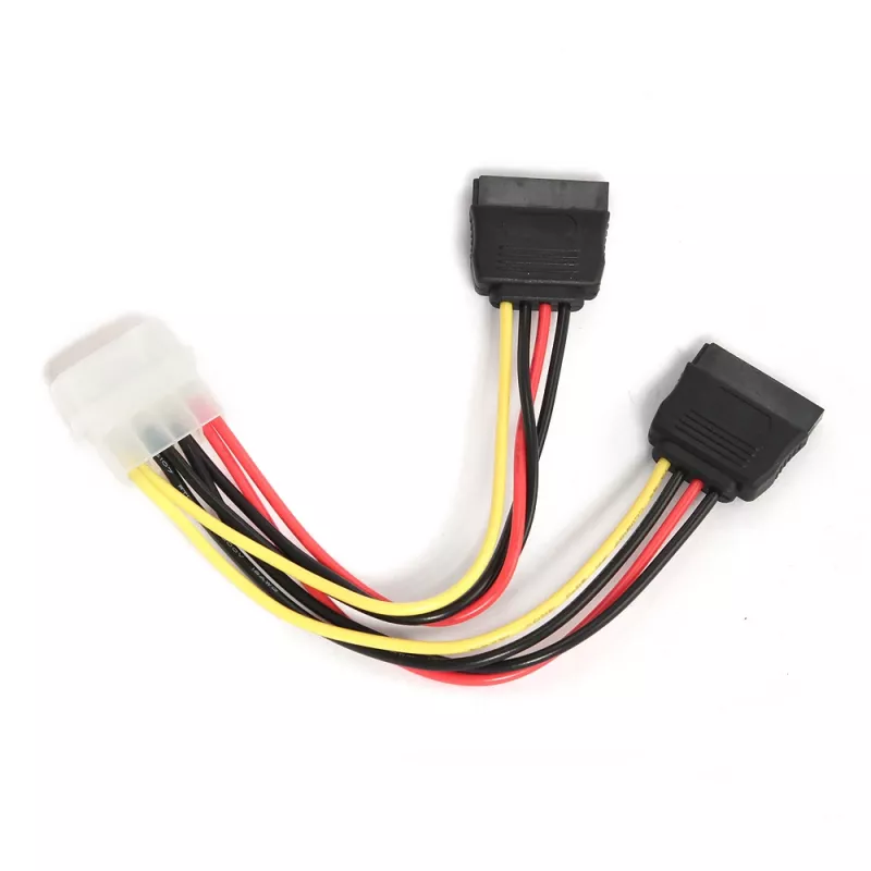 GEMBIRD toitekaabel 15cm 2xSATA/ hulgipakend (cc-sata-psy)