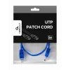 GEMBIRD patch-kaabel - Cat 5e - UTP - 50cm - sinine