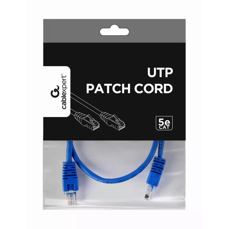 GEMBIRD patch-kaabel - Cat 5e - UTP - 50cm - sinine