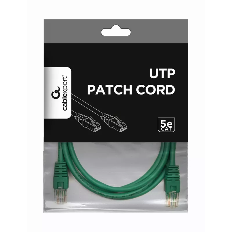 GEMBIRD patch-kaabel - Cat 5e - UTP - 1 m - roheline